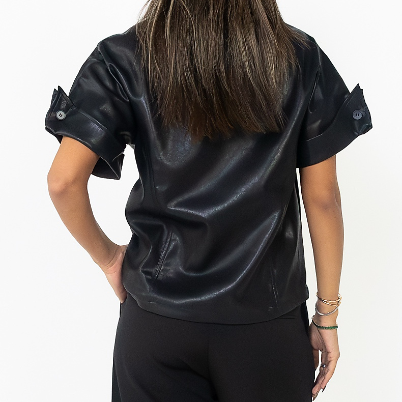 Black Leather Top