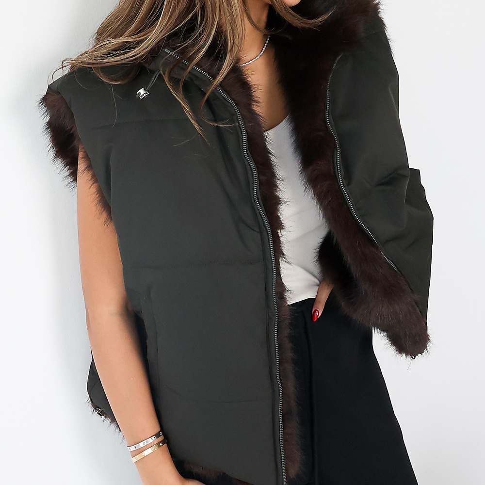Reversible Vest Green