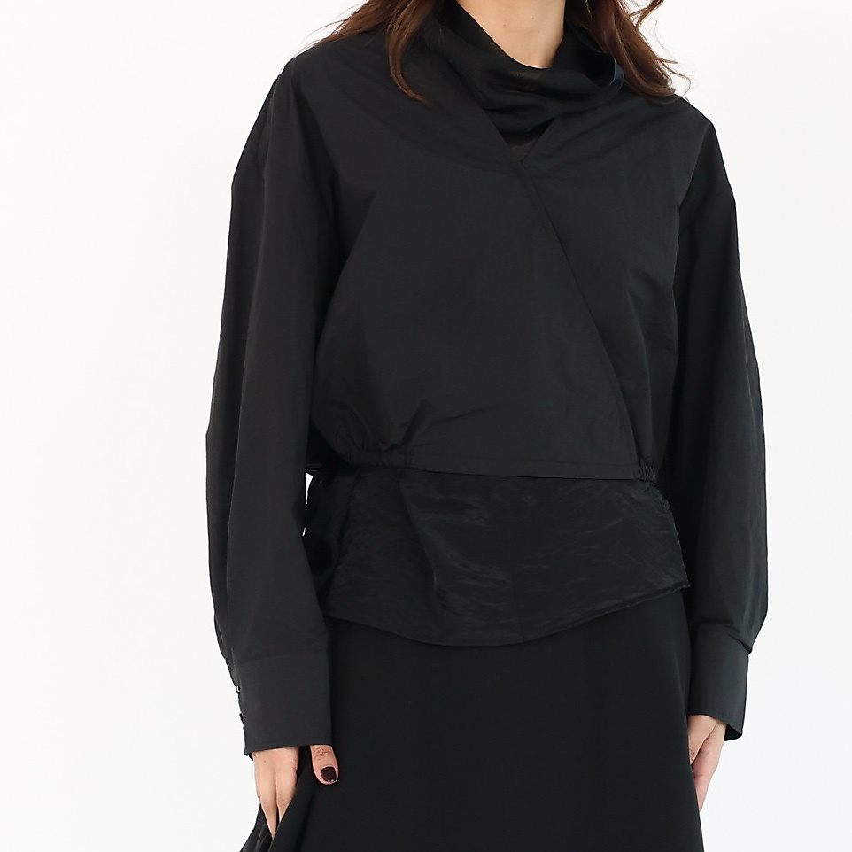 Sheer Double Top Black