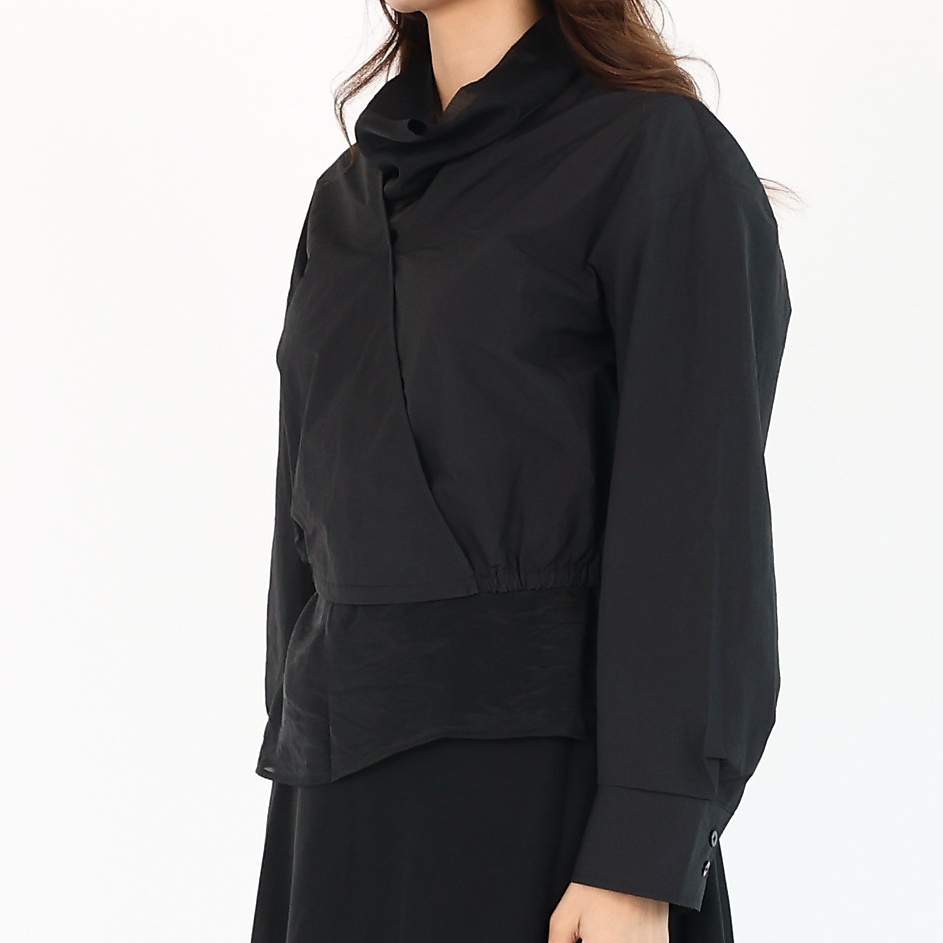Sheer Double Top Black