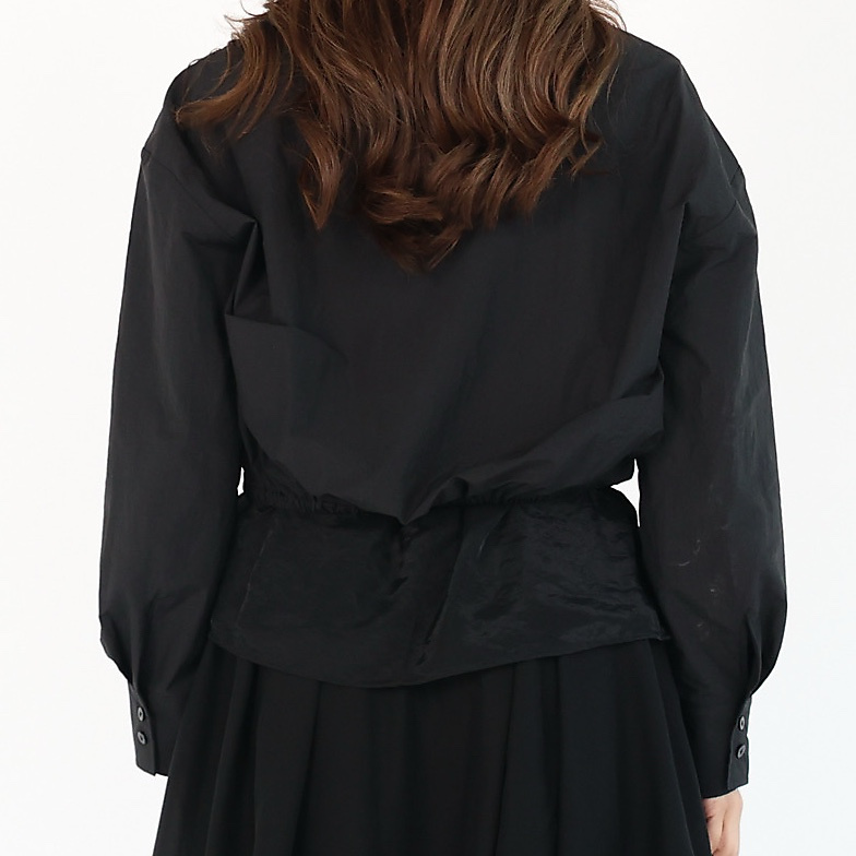 Sheer Double Top Black