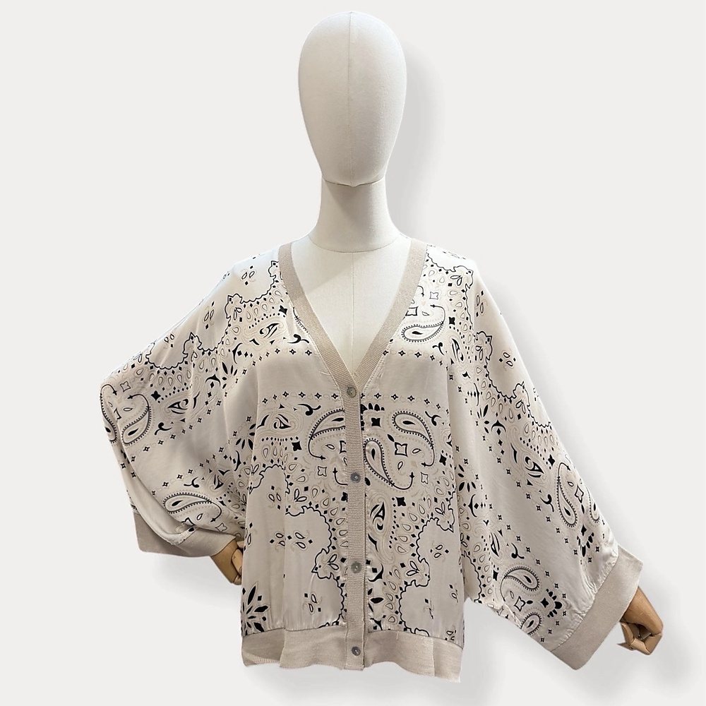 Silk Set Off white ( Free Size )