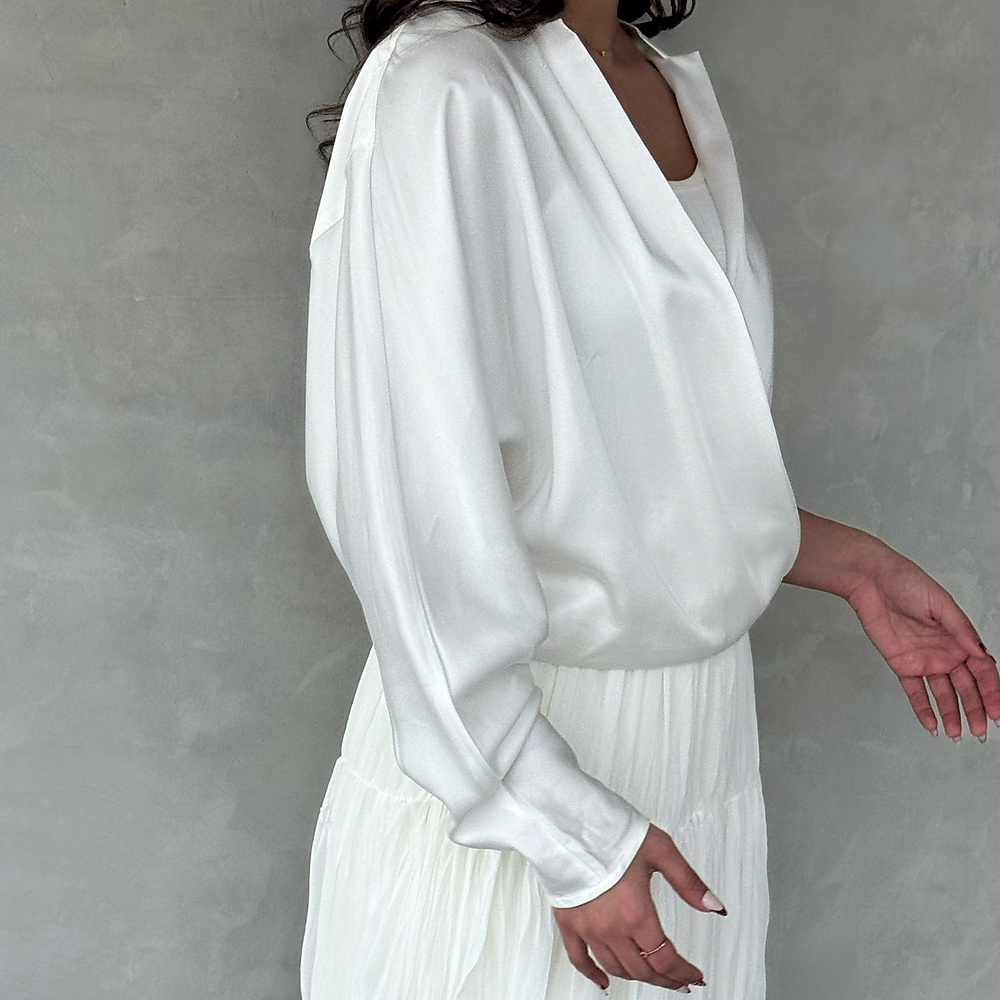Silk Top White
