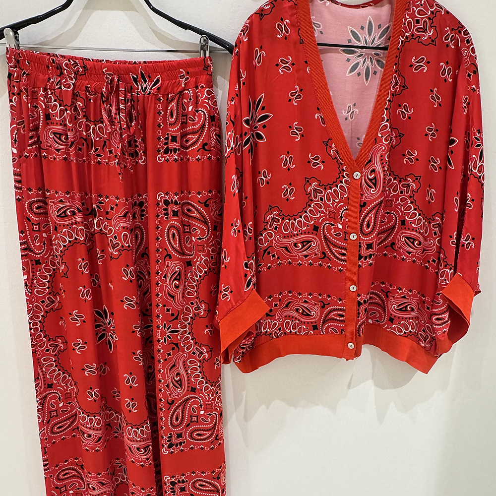 Silk Set Red  ( Free Size )