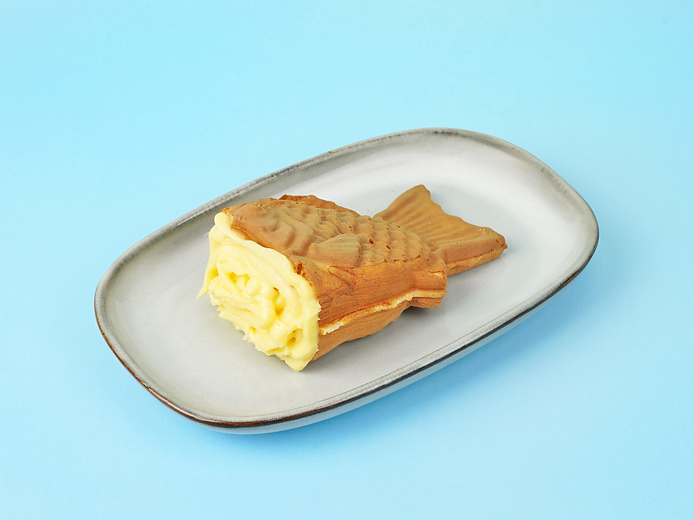 Taiyaki Waffle - Custard