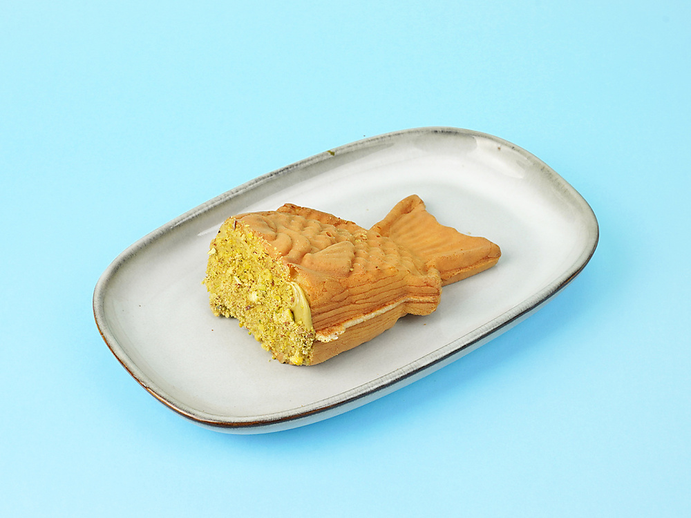 Taiyaki Waffle - Pistachio