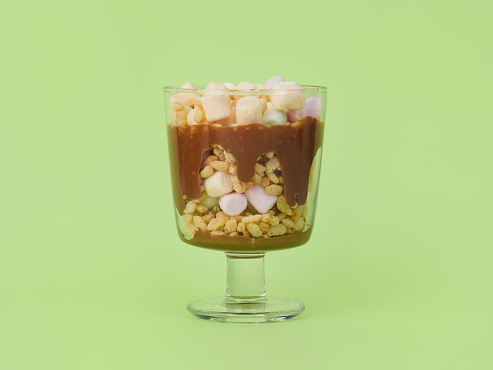 Rice Crispy and Marshmallow Cup