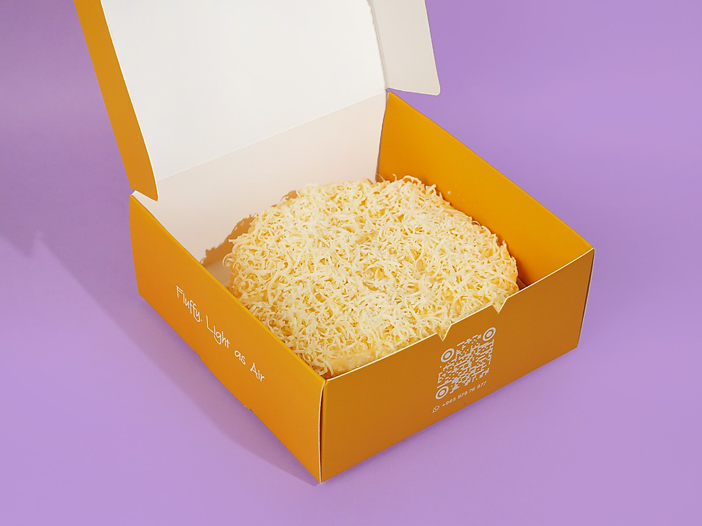 Cheesy Custard Cake