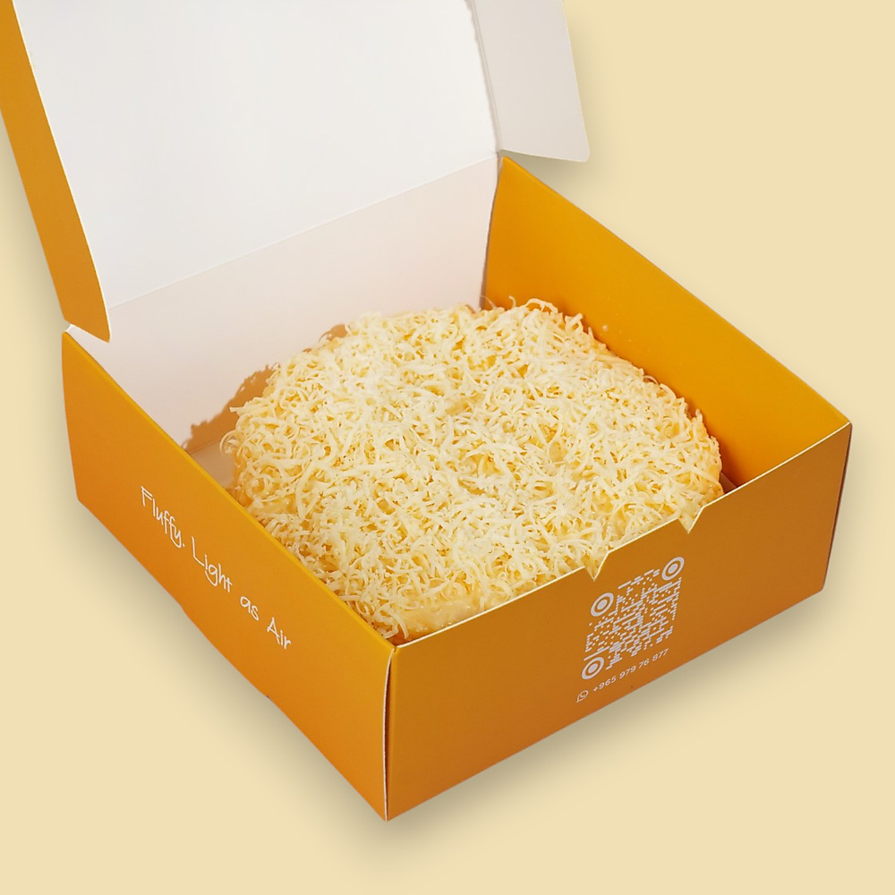 Cheesy Custard Cake
