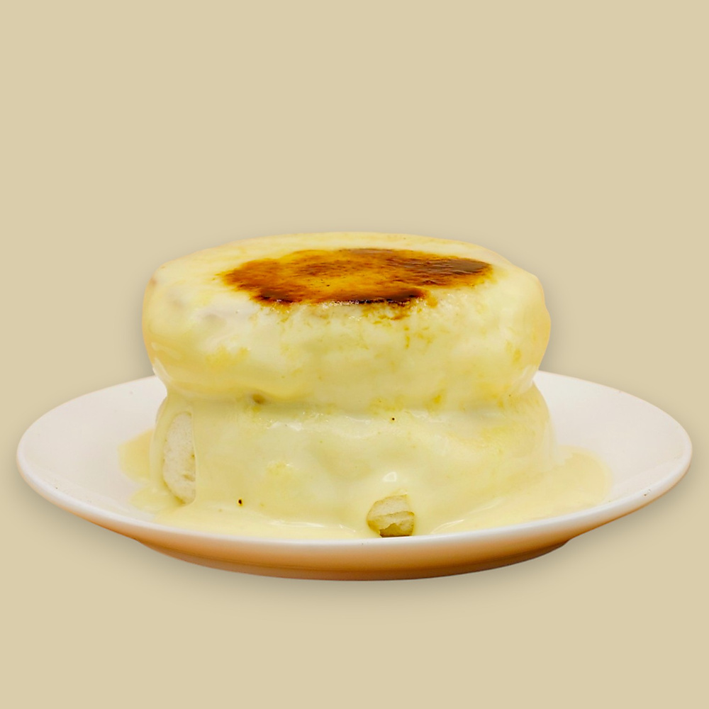 Crème Brûlée Japanese Pancake