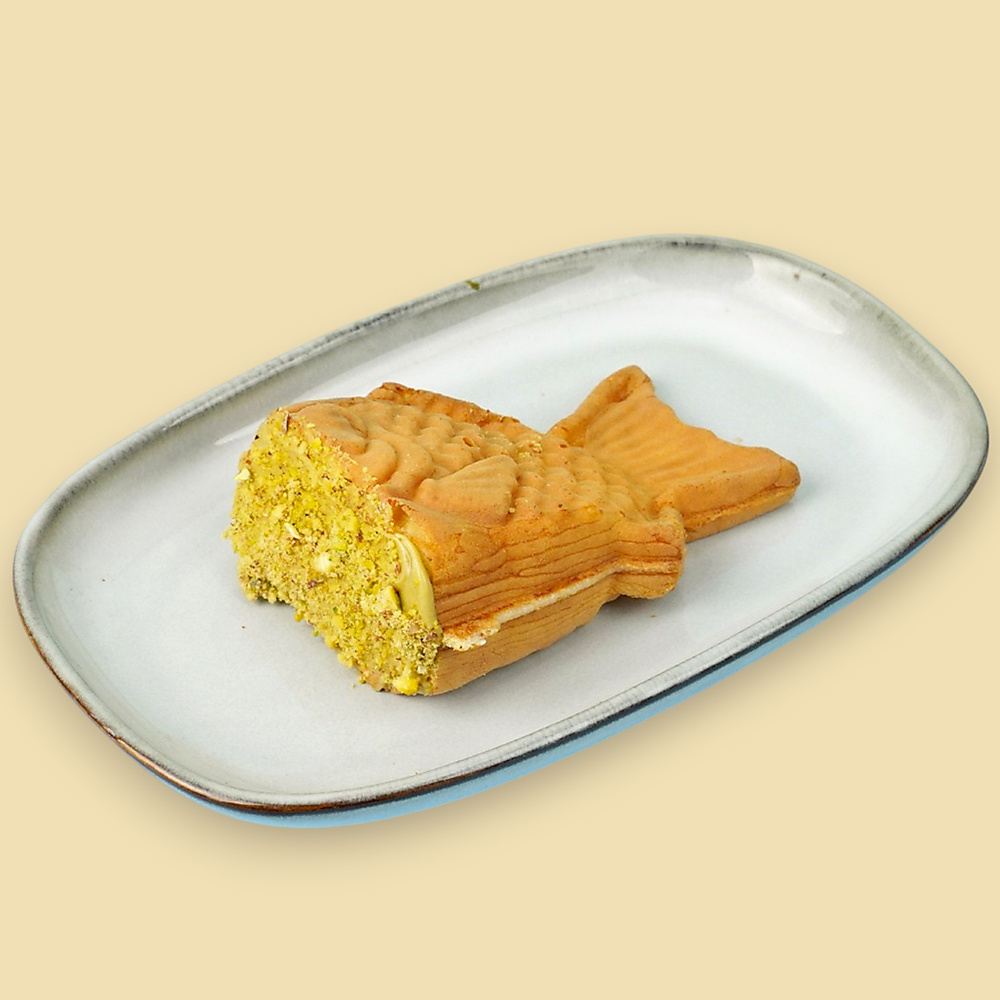 Pistachio Taiyaki Waffle