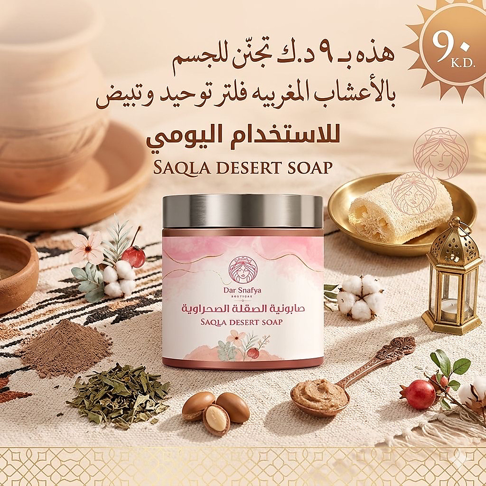 🏜SAQLA desert soap