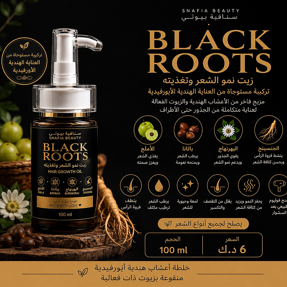 BLACK ROOTS🪴🌱🫚oil