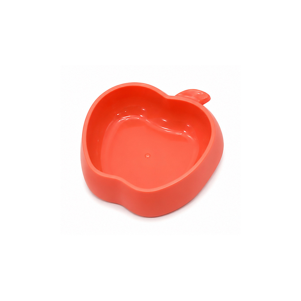 food bowl apple red