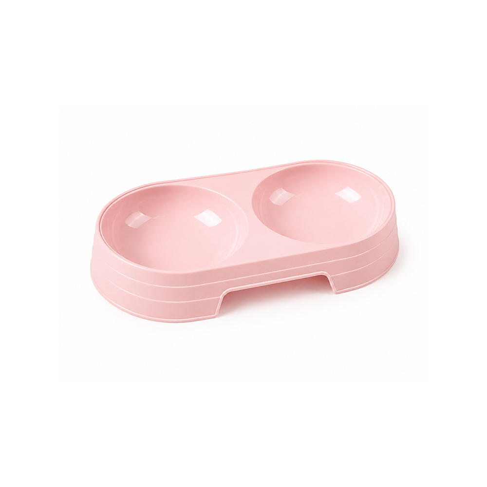 food bowl round-pink