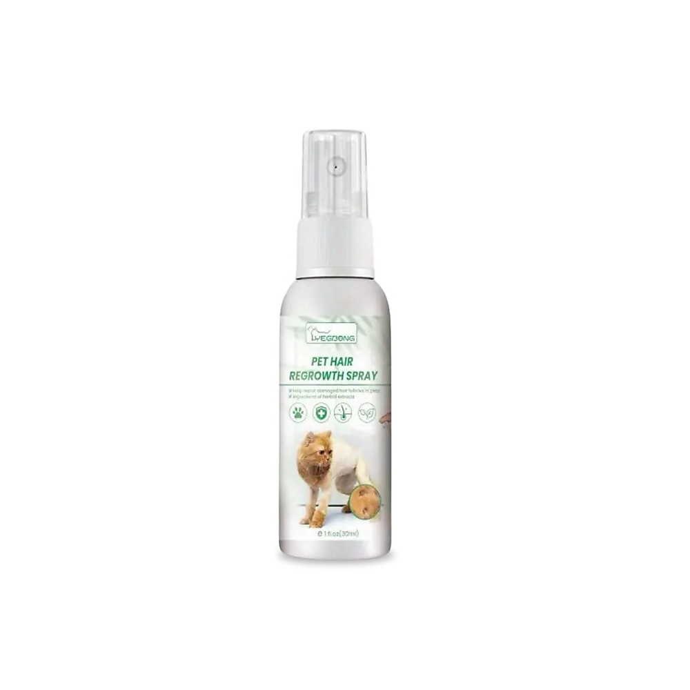 Pet Hair Regrowth Spray – Herbal Formula