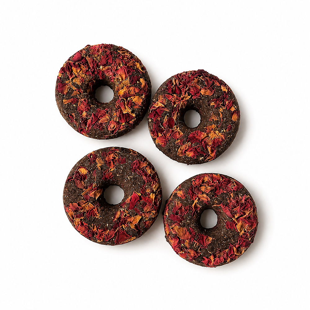 Strawberry Rose Donut