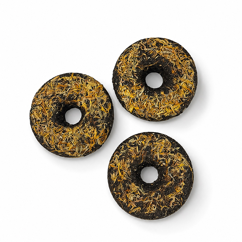 Apple Marigold Donut
