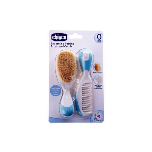 Chicco Brush & Comb - Light Blue