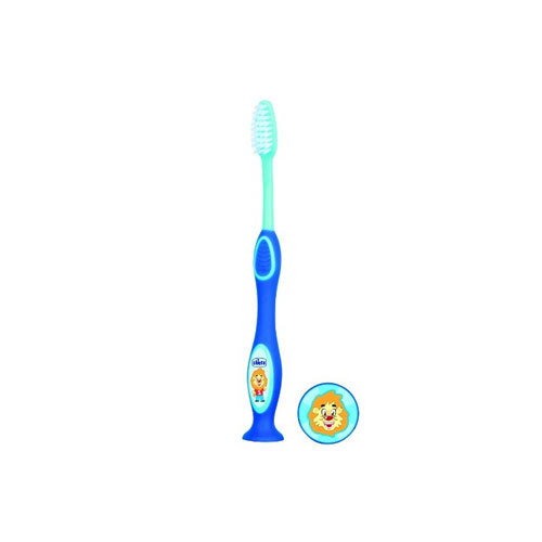 Chicco Milk Teeth ToothBrush 3-6 Years - Blue