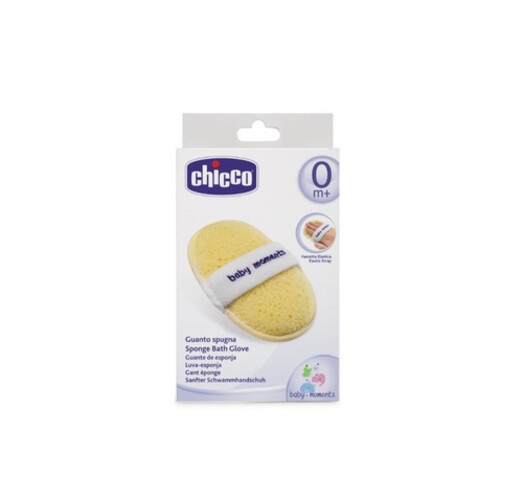 Chicco Sponge Bath Glove Baby Moments