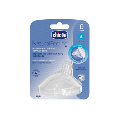 Chicco Natural FeelingTeat 0m+ - Normal Flow