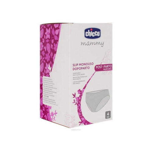 Chicco Disposable Post - Natal Briefs - Large - 4Pcs