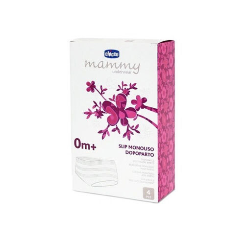 Chicco Disposable Post Natal Briefs - Free Size - 4PCS