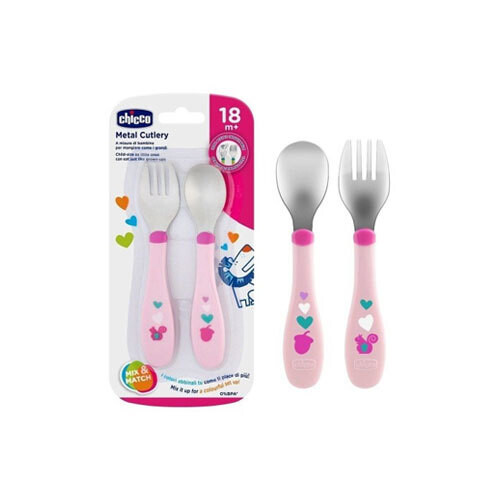 شيكو أدوات المائدة من 18اشهر - بنات