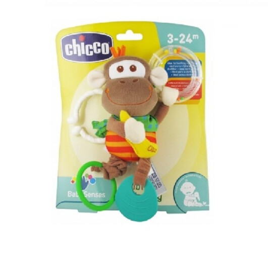 Chicco Multi-Activity Vibrating Monkey Toy 3-24 m