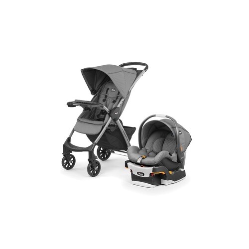 شيكو عربة أطفال +كرسي سيارة - Mini Bravo Plus