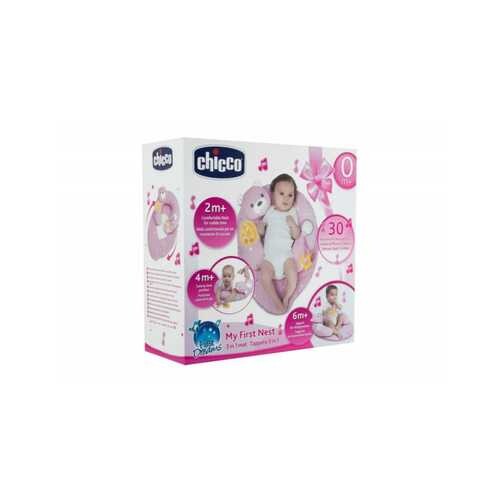 Chicco First Dreams My First Baby Nest With Music and Light - Pink