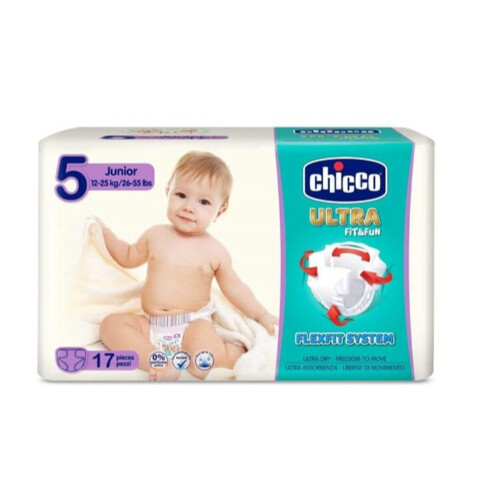 Chicco Diaper Ultra  12-25 kg Junior 17 pieces