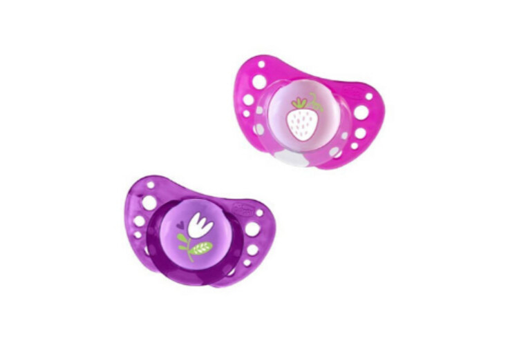 شيكو لهاية أطفال عمر 6-36 أشهر - لون وردي - 2 قطعة - PH.A