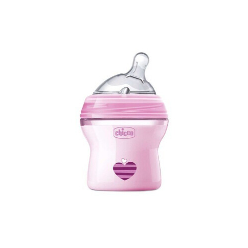 Chicco Natural Feeling Bottle 0M+ - 150ML - Pink