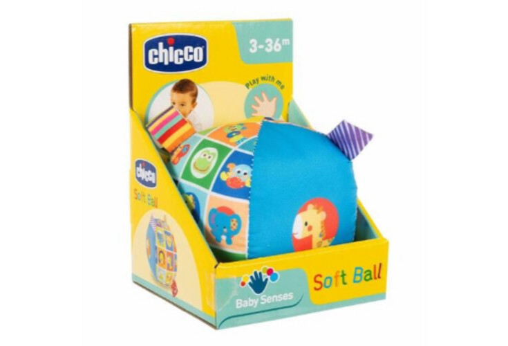 Chicco Soft Multi-Coloured Baby Ball