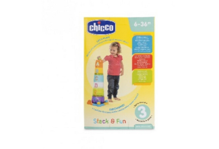 Chicco Toy Stack & Fun 2 in1