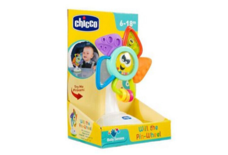 Chicco Manual High chair Toy Will The Pin-Wheel  6m-18m