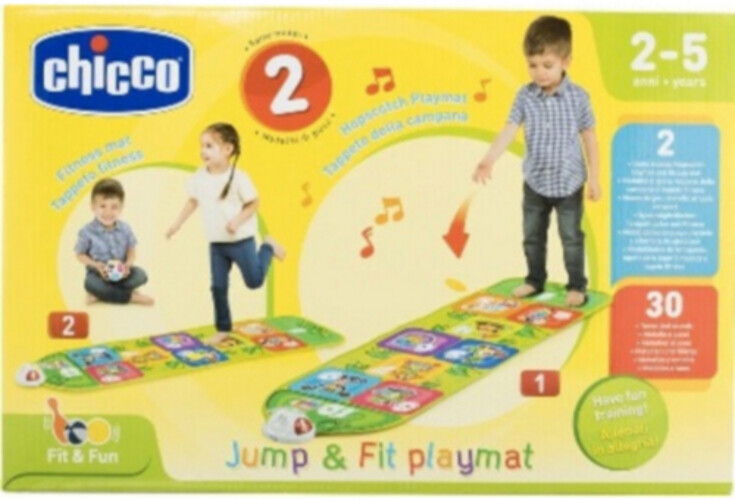 Chicco Children's Musical Carpet Jump & Fit Playmat