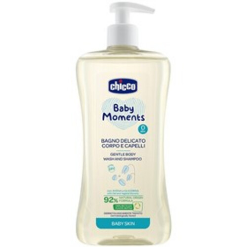 Chicco Gentle Body Wash & Shampoo Baby Moments - 500ML