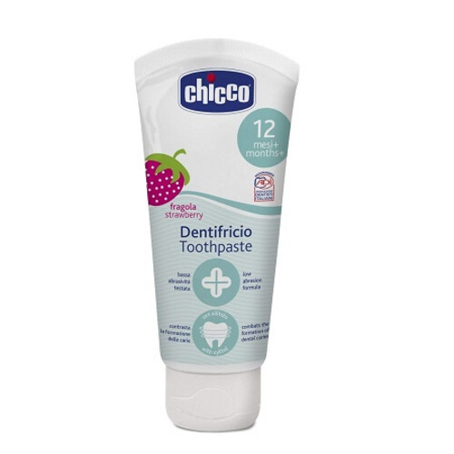 Chicco Toothpaste Strawberry - 50ML - with Fluoride
