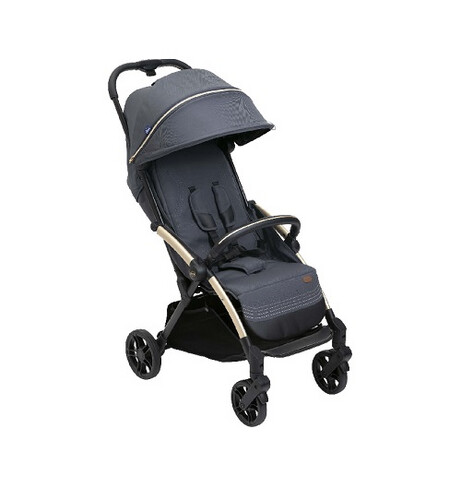 شيكو عربة أطفال - Goody XPlus - لون رمادي غامق