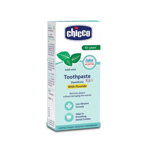 Chicco Toothpaste Mild Mint 6Y+ With Fluoride