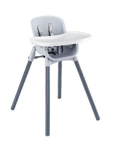 شيكو كرسي طعام عالي مع قاعدة طعام - Polly Zest