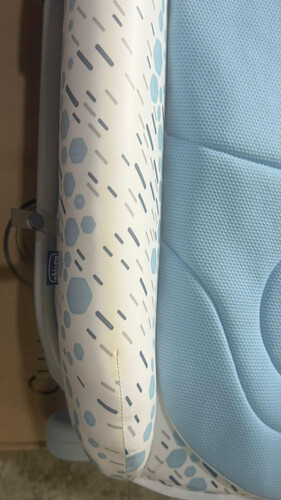 (شيكو حوض استحمام و طاولة غير- أزرق(عيب مصنعي ، رجاء انظر للصور