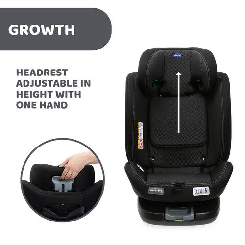 شيكو مقعد سيارة للأطفال من 0 - 36 كيلو - Unico Evo Classic - أسود