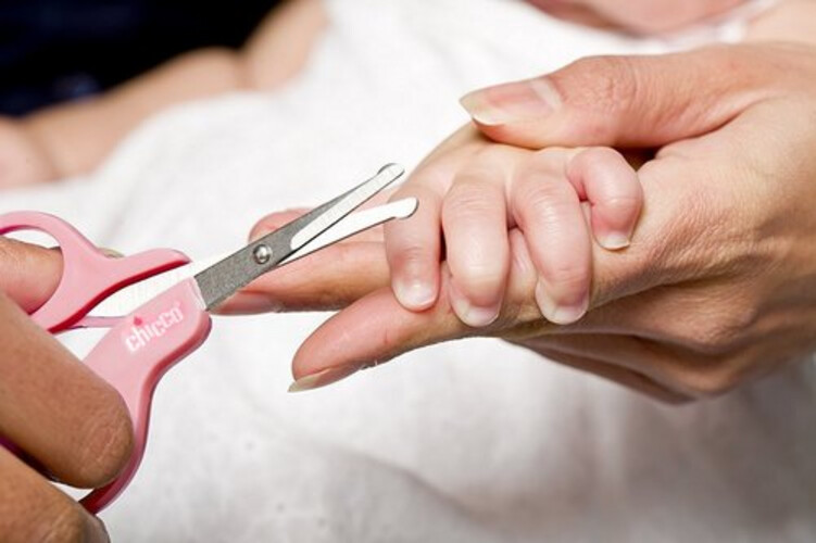 شيكو مقص أظافر - لون زهري