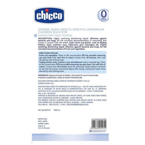 Chicco Disinfectant Multipurpose