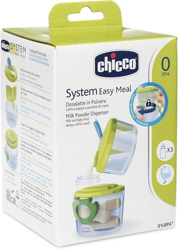 شيكو حافظة حليب بودرة - للرضع