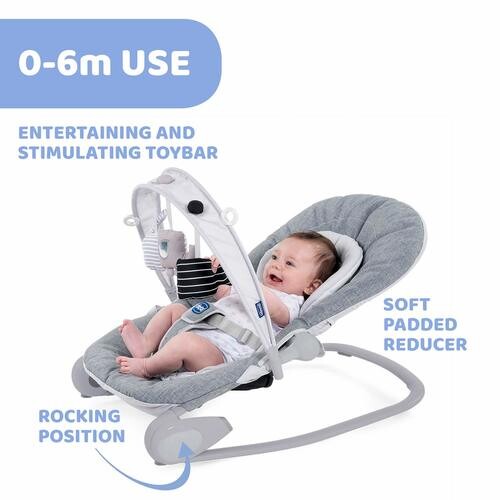 شيكو كرسي هزاز - Hoopla - لون أزرق من من 0-3 سنوات